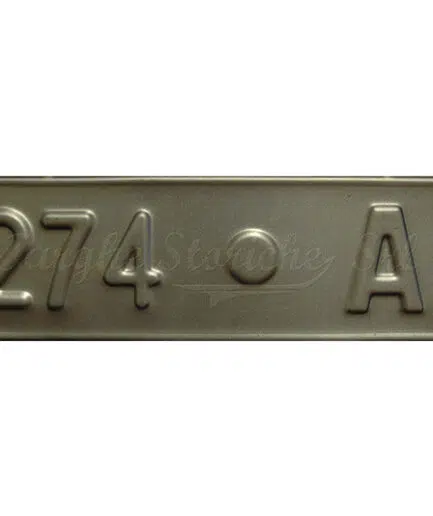 Targa Auto Anteriore per veicoli fino al 1959 - Ferro