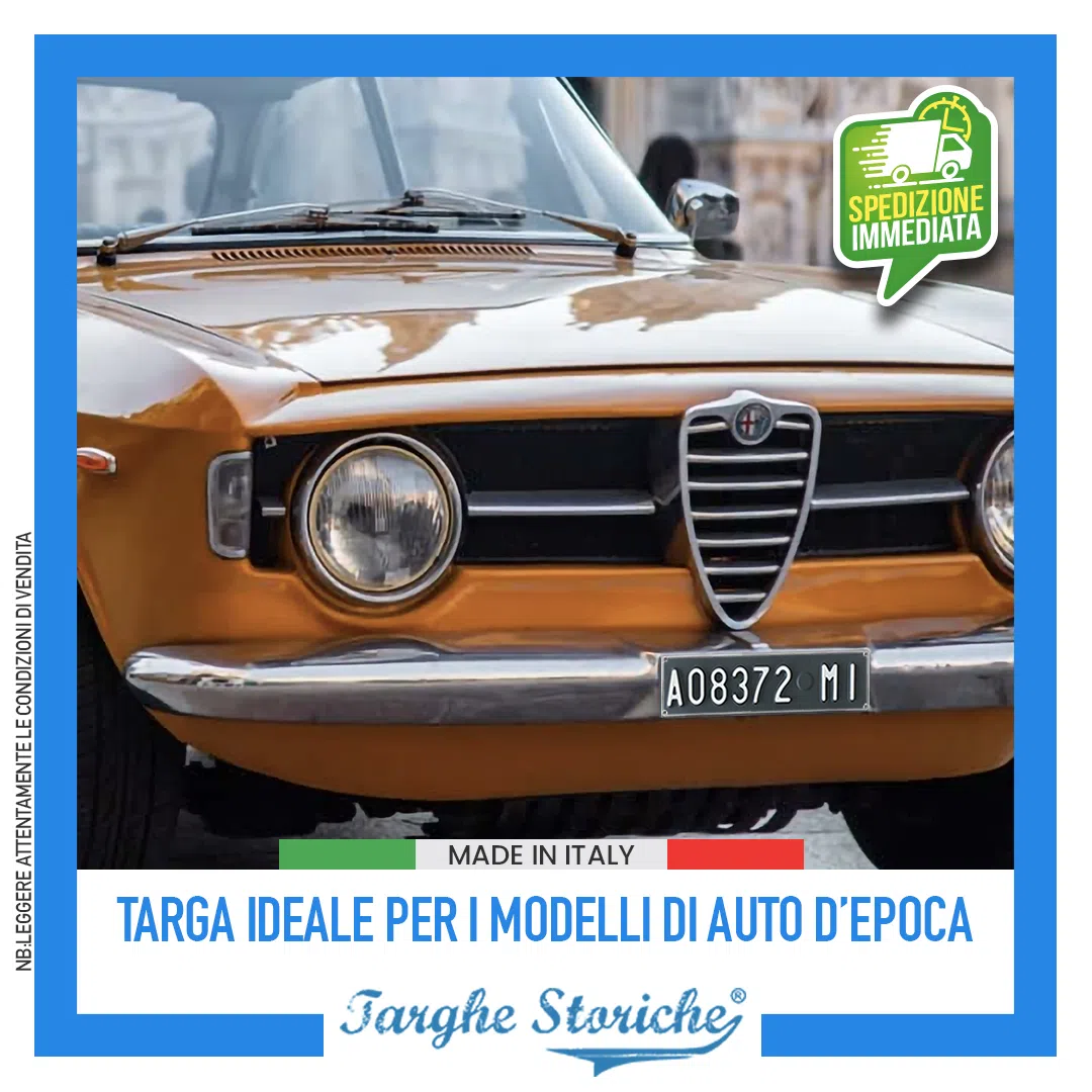 targhe anteriori antichizzata plastica 63-84 5 (1)