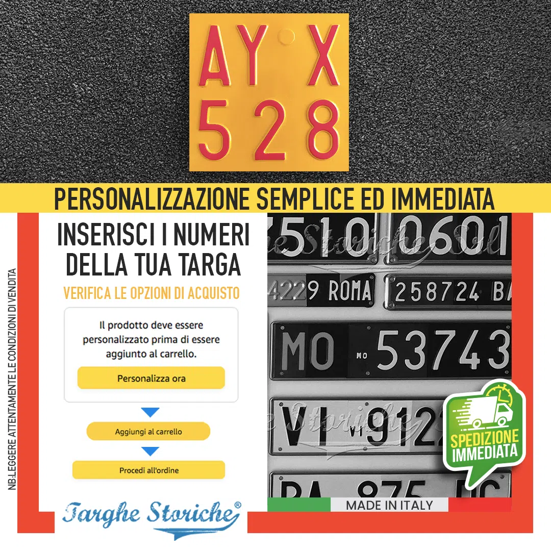 targhe macchina operatrice dal 95 alluminio 3