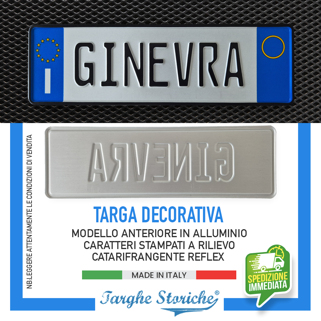 Targa Decorativa In Metallo Con Scritta In Lingua Tedesca Vertic, 28